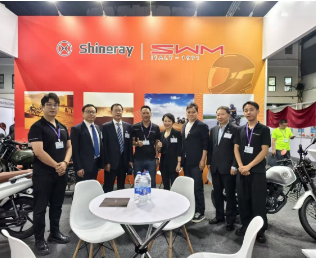 鑫源出海，閃耀西非 ——SHINERAY和SWM雙品牌在尼日利亞展會高調(diào)亮相