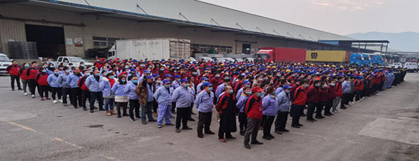 強氛圍、高質(zhì)量、提效率、保交付  ——汽車制造事業(yè)部含谷基地力保3月4月交付誓師大會